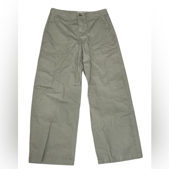 AGOLDE Daria Women's Utility Pant 25 NWOT Duffel Wide Leg Stretch Twill Cropped - Picture 7 of 15